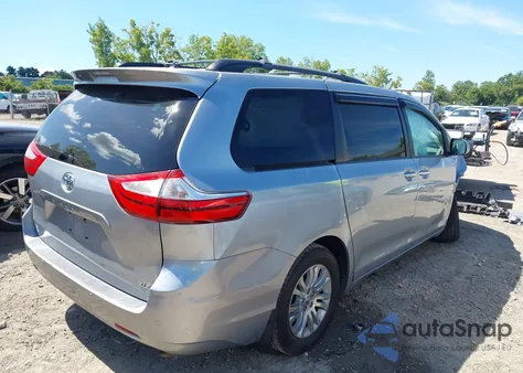 2015 Toyota Sienna Xle 8 Passenger from USA, damaged, VIN 5TDYK3DC3FS670960